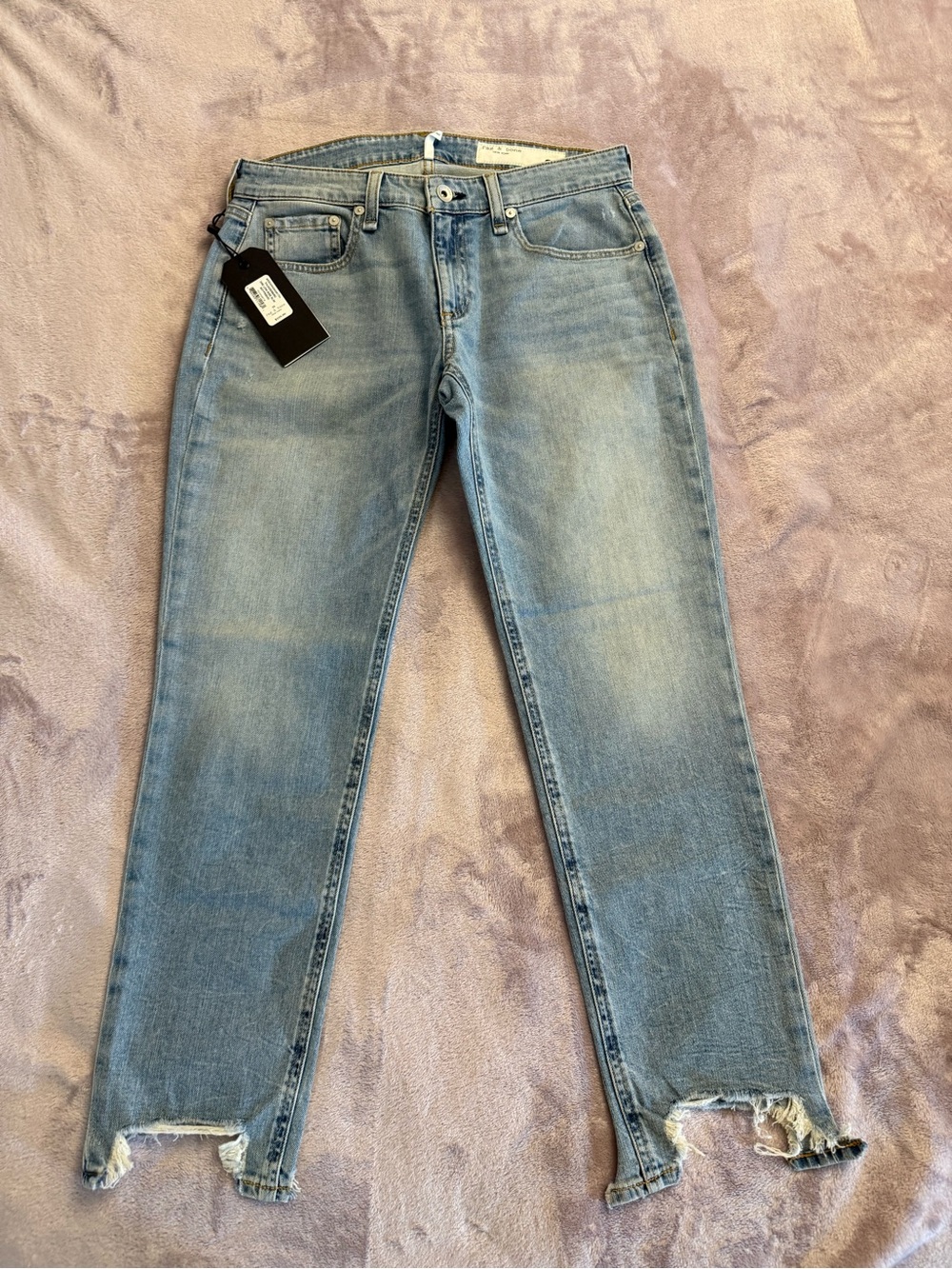 Rag and Bone Light Blue Women’s boyfriend fit Jeans
